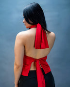 Blusa Satín Flame