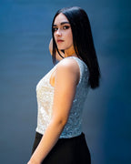 Blusa Sheer Glow
