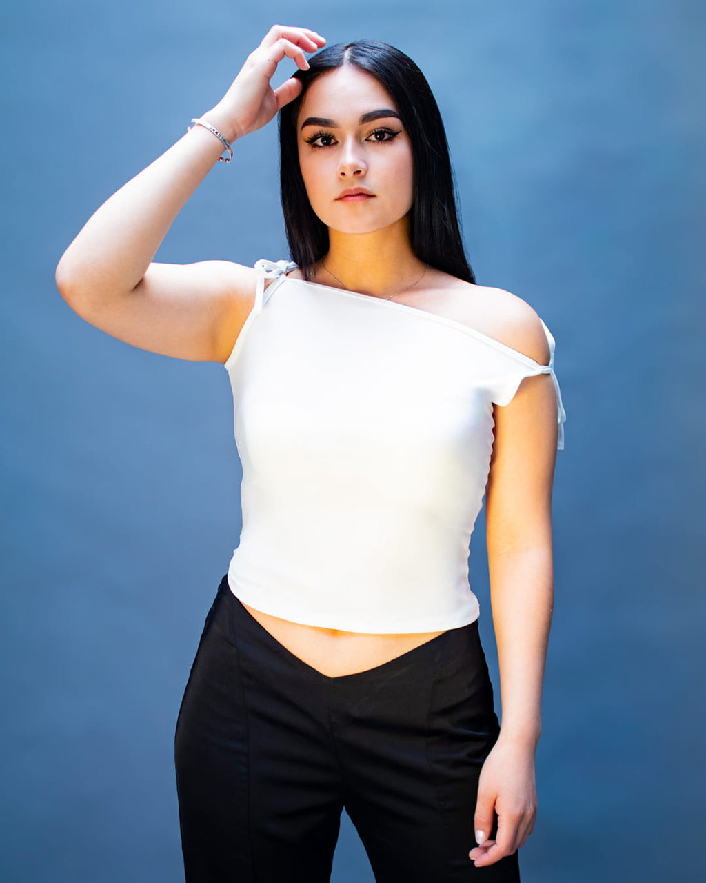 Playera White Tie