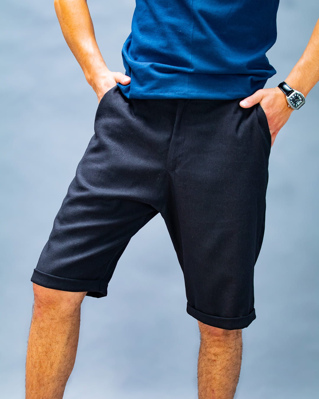 Short Noir Linen