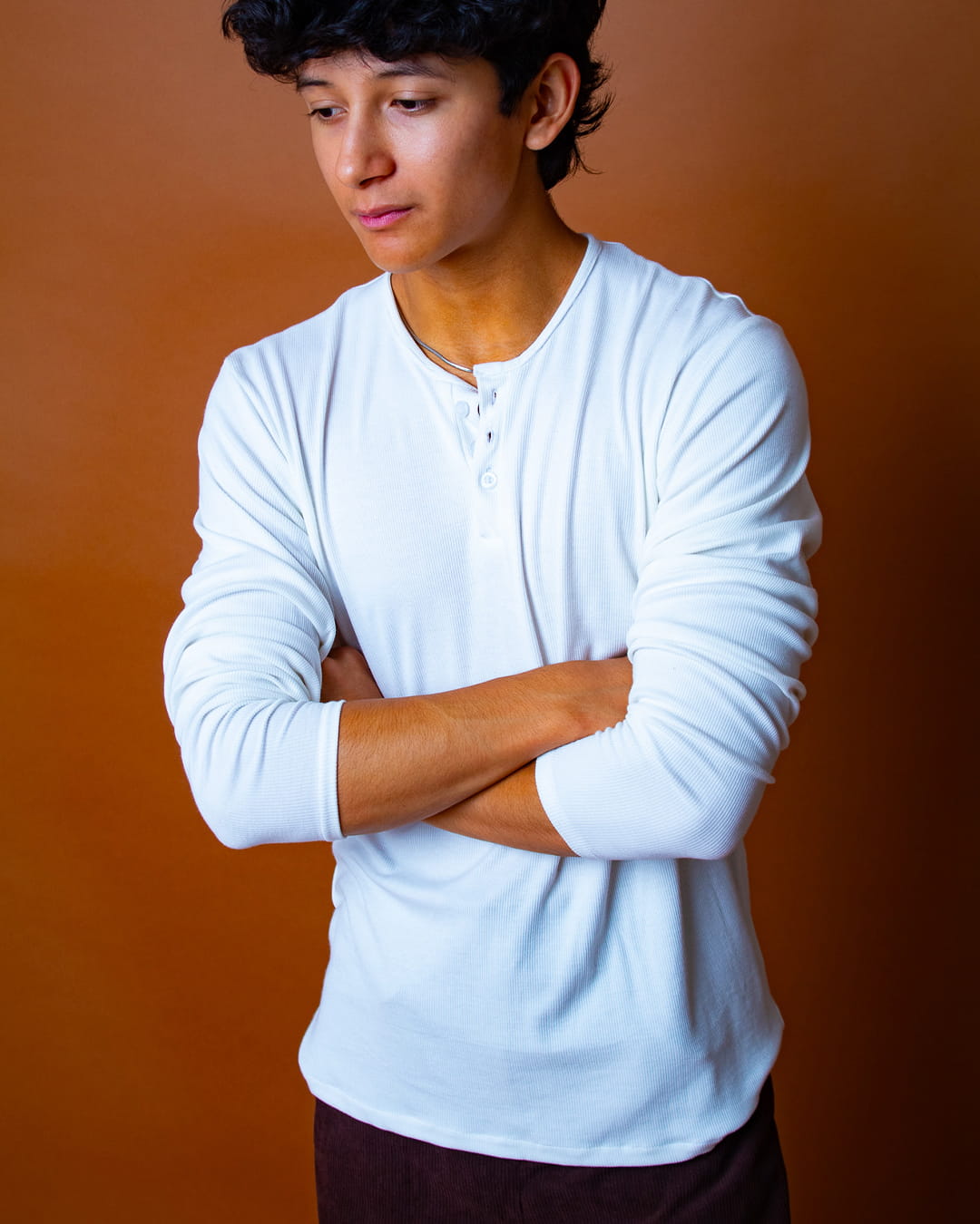 Playera Chalk Henley
