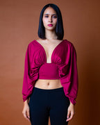 Blusa Bordeaux